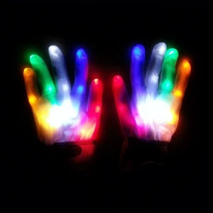 New Products Novelty Decor LED Flashing Gloves for Party