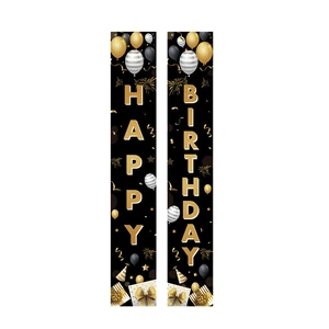 Custom Oxford Birthday Party Banner-Rectangle Shape Birthday Name Theme Party Decoration Fast Customization