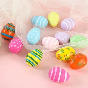 Easter Egg Decoration Supplies Openable Children's Toys Bubble Eggshell Regular Size Cartoon
