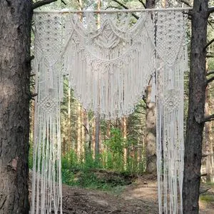 Wedding Backdrop Curtain Decoration Tapestry Arch Wall Hanging for Wedding Venue Decorations