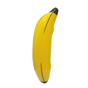 Inflatable Bananas - Great for Bachelorette Parties, Pool Games - Durable PVC Party Supplies (No Hoops)