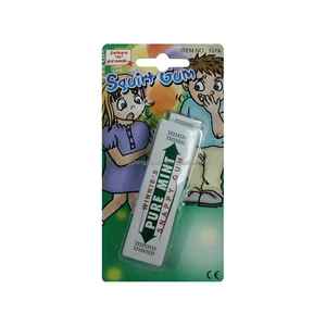 广受好评的塑料新奇玩具口香糖水枪礼品套装,经 EN71/CE 认证,环保,适合家庭恶作剧和笑话游戏