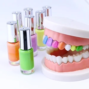 GP Halloween Party Cosplay Waterproof Temporary Tooth Paint Polish Multi-Purpose Teeth Whitening Accessories For Special Makeup