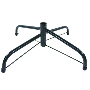 Kervino Durable Metal Iron Bracket Wholesale Factory Direct Tree Christmas Stand Artificial Base Holder Rotating Live Tree