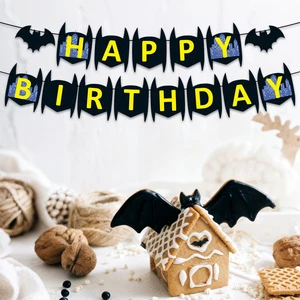 Happy Birthday Flag Banner Party Background Cloth Birthday Theme Event Photography Hanging Cloth Photography Decoration