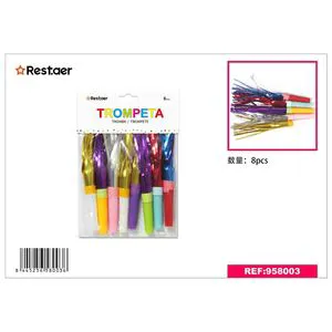 8-Piece Trumpet Set Party Decoration Accessories