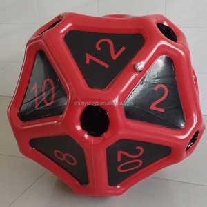 OEM Customized High Quality PVC Party Game Inflatable Dice20 Outdoor Toy PVC Inflatable Dice20