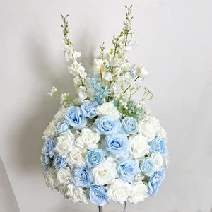 FLS Hot Sale Handmade Table Flower Wedding Centerpiece Artificial Floral Decor for Reception