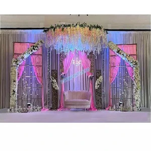 Eccentric Metal Wedding Candle Wall Decoration Unique Designed Wedding Candle Wall Delightful Reception Night Candle Wall Canada