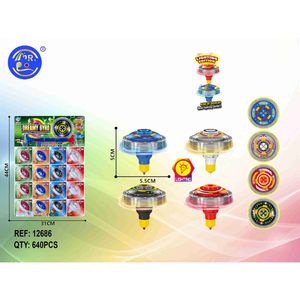 Children's Magic Spinning Top with Light-up Feature 30cm Glow-In-The-Dark Toy for Kids' Parties New Flashing Toy