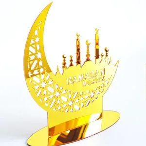 Factory Wholesale Ramadan Decorations Mubarak Table Decor and Advent Calendar Countdown for Home Ramadan Supplies