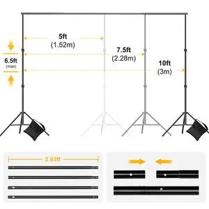 Photography Backdrops and Stands for Photography