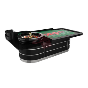 MG Factory Wholesale Casino Professional Roulette Table Luxury Roulette Wheel Table Single 0 Or Double 00