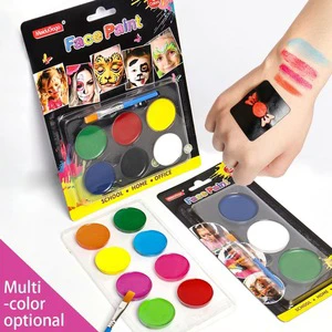 Based Set Glitter Water Activated and Body Bodi Kid Painting With Facial for Children Face Paint Professional Kit Face Paint