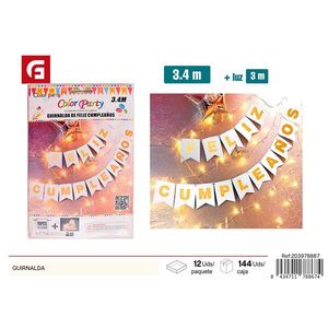 Decorative Wreath Party Banner Supplies