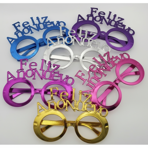 Happy New Year Party Novelties Galvanized Glasses