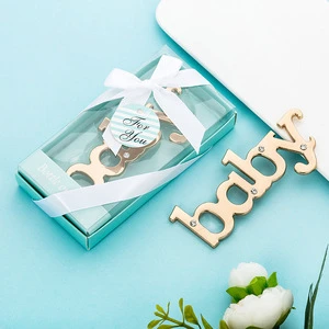 Baby Shower Bottle Opener Letter 