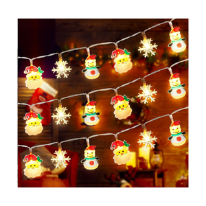 Factory Price Wholesale Christmas Santa Decorations Christmas Light Snow Light for Decoration