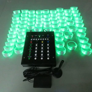 Ismart Custom Concert RFID Remote Controlled Led Bracelet Wristband DMX Control