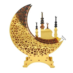 Acrylic Ramadan Table Decor Ramadan Mubarak for Home Eid Party Supplies