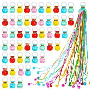 Graduation Birthday & Engagement Party Favors Supplies Colorful Confetti Poppers with No Mess Streamers Hand Throw Streamers