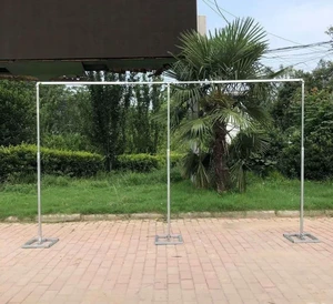 Iron Pipe Wedding Backdrop Stand