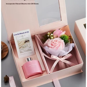 Handmade Alcohol Free Aromatherapy Gift Set Rectangle Luxury Boxed Shentu Souvenir Mother's Day Birthday Wholesale Gifting Lasts