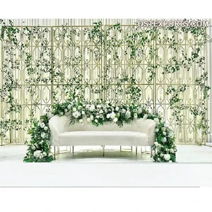 Magical Backdrop Decor Wedding Candle Walls Special Wedding Decor Candle Wall Backdrop Modern Candle Walls for Reception Stage