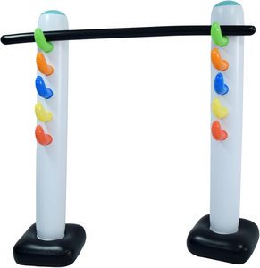 Water Fillable Adjustable PVC Inflatable Limbo Stick Hawaiian Party Game Supplies for Kids Adults Outdoor Lawn Pool