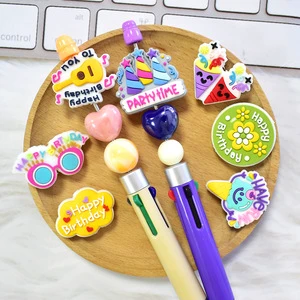 Wholesale Customized Design Colorful Birthday Party DIY Focal Beads Fancy Beads