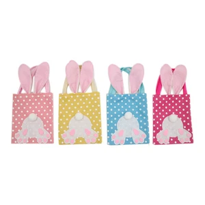 Welcome Cooperation Customized Fabric Easter Egg Bag Candy Bags Easter Decoration