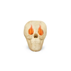 Skull Decoration Beige Plastic Halloween Festive Decor D0100H5NCHT
