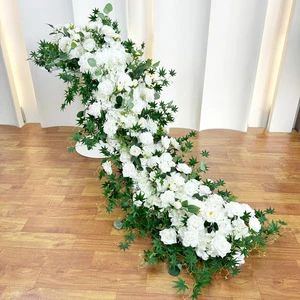 Artificial Long Table Flower Arrangement Wedding Centerpieces for Hotel Banquet Party Table Decor