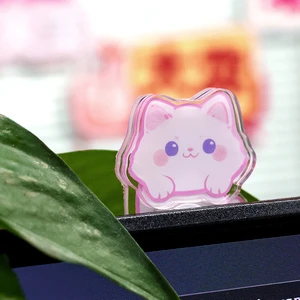 Custom Design Acrylic Phone Hippers Cartoon Anime Charm Acrylic Hippers Custom Cute Phone Buddies
