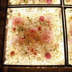 New Design Transparent LED Stage Decoration for Wedding Party Event