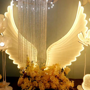 Wedding Supplies Stage Event Decor Wedding Backdrop Large Led Angel wings