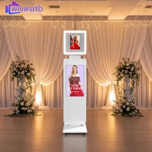 Party Supplies Photo Booth with Free Accessories Pad Photo Booth With Lcd Screen