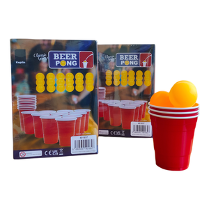 Custom Printing Beer Pong Kit Beer Pong Drinking Game Set Party Cups With Table Tennis Balls