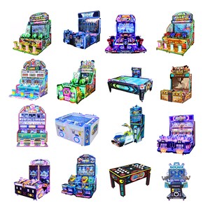 Jiaxin Arcade Machine Supplier Children's Playground Gaming Machines Animation City Coin Operated Arcade Game Machine OEM
