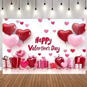110cm*180cm Portable Waterproof UV Resistant Indoor Outdoor Colorful Red Blue Birthday Party Courtyard Banner Decoration Set for