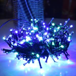 300 Multicolor DC 6V Powered LED Christmas String Lights 13m Length IP44 Rated Eco-friendly Outdoor Indoor Use Xmas Tree Party