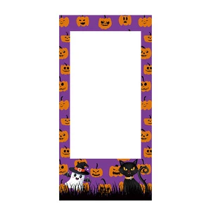 Halloween New Product Decoration Funny Adult and Child Hollow Photo Frame Photography Props, Party Supplies Wholesale