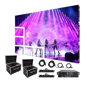 Portable P3.91 LED Church Stage Backdrop Outdoor Indoor Video Wall Screen For Shopping Mall Use