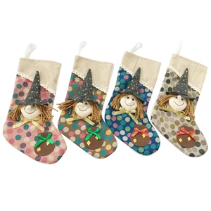 Children Holiday Gifts Christmas Ornament Befana Witch Stocking Italy Market Item Christmas Decoration
