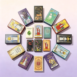 43+ Sku English Version Tarot Deck Oracle Cards Party Supplies Board Game Tarot Cards