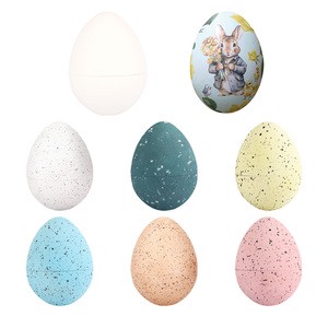 Hot Selling Eco-Friendly Handmade DIY Easter Color Paper Egg Pulp Customized Color Easter Decor