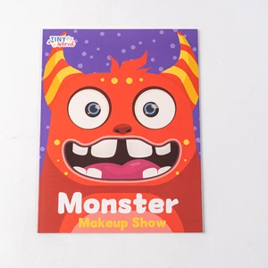 Custom Kids Facial Features Dress-up Show Set Interactive Cartoon Sticker Toy for Learning and Imaginative Expression
