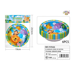Animal Paper Plate (S1) - Party Supplies