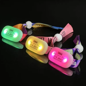 Sincen Custom Branding Event Marketing Concert Visual Effects Audience Interaction Crowd Engagement Stadium Show LED Bracelet