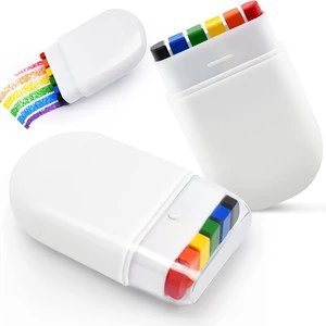 6-color Rainbow Colorful Creative Facial Painting Festivals Celebrations Football Fans Face and Body Paint for Cheering